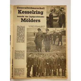 Der Adler, Nr. 3, 4. febrero de 1941, Lehrtruppen der deutschen Luftwaffe en Rumänien. Sonderbericht. Espenlaub militaria